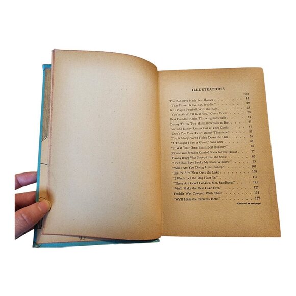 The Bobbsey Twins Book Merry Days Indoors and Out by Laura Lee Hope Vintage 1950 - Picture 13 of 16